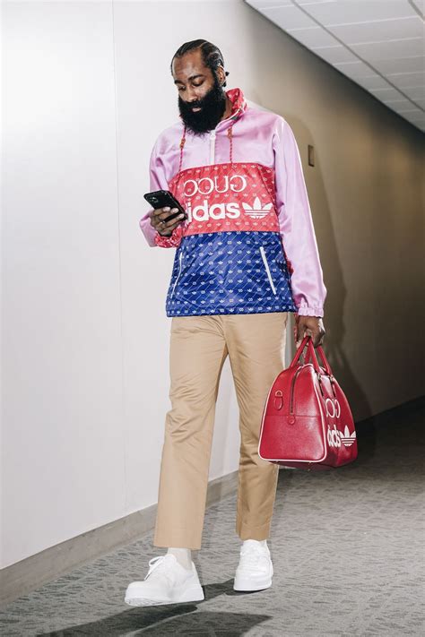 james harden gucci glasses|James Harden Spotted Wearing New adidas x Gucci .